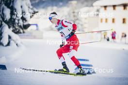 12.12.2020, Davos, Switzerland (SUI): Dawid Damian (POL) - FIS world cup cross-country, individual sprint, Davos (SUI). www.nordicfocus.com. © Modica/NordicFocus. Every downloaded picture is fee-liable.