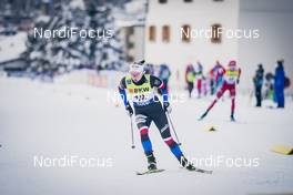 12.12.2020, Davos, Switzerland (SUI): Tereza Beranova (CZE) - FIS world cup cross-country, individual sprint, Davos (SUI). www.nordicfocus.com. © Modica/NordicFocus. Every downloaded picture is fee-liable.