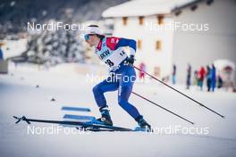 12.12.2020, Davos, Switzerland (SUI): James Clugnet (GBR) - FIS world cup cross-country, individual sprint, Davos (SUI). www.nordicfocus.com. © Modica/NordicFocus. Every downloaded picture is fee-liable.