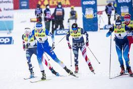 12.12.2020, Davos, Switzerland (SUI): Anamarija Lampic (SLO), Julia Kern (USA), Sophie Caldwell Hamilton (USA), Nadine Faehndrich (SUI), (l-r)  - FIS world cup cross-country, individual sprint, Davos (SUI). www.nordicfocus.com. © Modica/NordicFocus. Every downloaded picture is fee-liable.