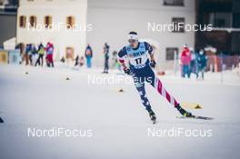12.12.2020, Davos, Switzerland (SUI): Kevin Bolger (USA) - FIS world cup cross-country, individual sprint, Davos (SUI). www.nordicfocus.com. © Modica/NordicFocus. Every downloaded picture is fee-liable.