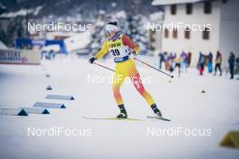 12.12.2020, Davos, Switzerland (SUI): Dinigeer Yilamujiang (CHN) - FIS world cup cross-country, individual sprint, Davos (SUI). www.nordicfocus.com. © Modica/NordicFocus. Every downloaded picture is fee-liable.
