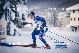 12.12.2020, Davos, Switzerland (SUI): Michael Hellweger (ITA) - FIS world cup cross-country, individual sprint, Davos (SUI). www.nordicfocus.com. © Modica/NordicFocus. Every downloaded picture is fee-liable.