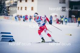 12.12.2020, Davos, Switzerland (SUI): Dominik Bury (POL) - FIS world cup cross-country, individual sprint, Davos (SUI). www.nordicfocus.com. © Modica/NordicFocus. Every downloaded picture is fee-liable.