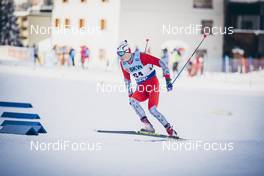 12.12.2020, Davos, Switzerland (SUI): Indulis Bikse (LAT) - FIS world cup cross-country, individual sprint, Davos (SUI). www.nordicfocus.com. © Modica/NordicFocus. Every downloaded picture is fee-liable.