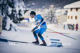 12.12.2020, Davos, Switzerland (SUI): Renaud Jay (FRA) - FIS world cup cross-country, individual sprint, Davos (SUI). www.nordicfocus.com. © Modica/NordicFocus. Every downloaded picture is fee-liable.