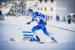 12.12.2020, Davos, Switzerland (SUI): Luka Markun (SLO) - FIS world cup cross-country, individual sprint, Davos (SUI). www.nordicfocus.com. © Modica/NordicFocus. Every downloaded picture is fee-liable.