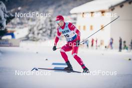12.12.2020, Davos, Switzerland (SUI): Ermil Vokuev (RUS) - FIS world cup cross-country, individual sprint, Davos (SUI). www.nordicfocus.com. © Modica/NordicFocus. Every downloaded picture is fee-liable.