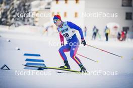 12.12.2020, Davos, Switzerland (SUI): Raul Mihai Popa (ROU) - FIS world cup cross-country, individual sprint, Davos (SUI). www.nordicfocus.com. © Modica/NordicFocus. Every downloaded picture is fee-liable.
