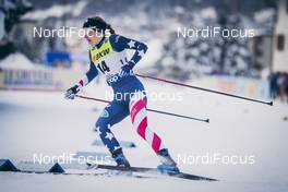 12.12.2020, Davos, Switzerland (SUI): Sophie Caldwell Hamilton (USA) - FIS world cup cross-country, individual sprint, Davos (SUI). www.nordicfocus.com. © Modica/NordicFocus. Every downloaded picture is fee-liable.