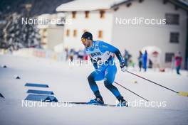 12.12.2020, Davos, Switzerland (SUI): Richard Jouve (FRA) - FIS world cup cross-country, individual sprint, Davos (SUI). www.nordicfocus.com. © Modica/NordicFocus. Every downloaded picture is fee-liable.