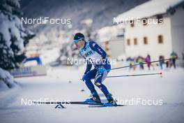 12.12.2020, Davos, Switzerland (SUI): Maicol Rastelli (ITA) - FIS world cup cross-country, individual sprint, Davos (SUI). www.nordicfocus.com. © Modica/NordicFocus. Every downloaded picture is fee-liable.