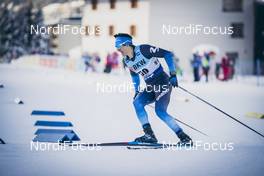 12.12.2020, Davos, Switzerland (SUI): Jaume Pueyo (ESP) - FIS world cup cross-country, individual sprint, Davos (SUI). www.nordicfocus.com. © Modica/NordicFocus. Every downloaded picture is fee-liable.