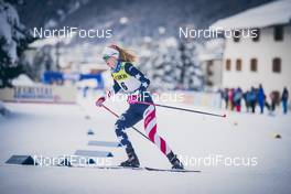 12.12.2020, Davos, Switzerland (SUI): Hailey Swirbul (USA) - FIS world cup cross-country, individual sprint, Davos (SUI). www.nordicfocus.com. © Modica/NordicFocus. Every downloaded picture is fee-liable.