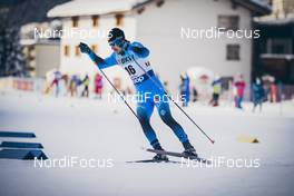 12.12.2020, Davos, Switzerland (SUI): Valentin Chauvin (FRA) - FIS world cup cross-country, individual sprint, Davos (SUI). www.nordicfocus.com. © Modica/NordicFocus. Every downloaded picture is fee-liable.