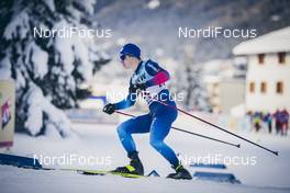 12.12.2020, Davos, Switzerland (SUI): Janik Riebli (SUI) - FIS world cup cross-country, individual sprint, Davos (SUI). www.nordicfocus.com. © Modica/NordicFocus. Every downloaded picture is fee-liable.