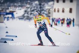 12.12.2020, Davos, Switzerland (SUI): Antonia Fraebel (GER) - FIS world cup cross-country, individual sprint, Davos (SUI). www.nordicfocus.com. © Modica/NordicFocus. Every downloaded picture is fee-liable.