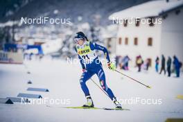 12.12.2020, Davos, Switzerland (SUI): Francesca Franchi (ITA) - FIS world cup cross-country, individual sprint, Davos (SUI). www.nordicfocus.com. © Modica/NordicFocus. Every downloaded picture is fee-liable.