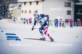 12.12.2020, Davos, Switzerland (SUI): Gus Schumacher (USA) - FIS world cup cross-country, individual sprint, Davos (SUI). www.nordicfocus.com. © Modica/NordicFocus. Every downloaded picture is fee-liable.