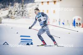 12.12.2020, Davos, Switzerland (SUI): Modestas Vaiciulis (LTU) - FIS world cup cross-country, individual sprint, Davos (SUI). www.nordicfocus.com. © Modica/NordicFocus. Every downloaded picture is fee-liable.