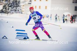12.12.2020, Davos, Switzerland (SUI): Paul Constantin Pepene (ROU) - FIS world cup cross-country, individual sprint, Davos (SUI). www.nordicfocus.com. © Modica/NordicFocus. Every downloaded picture is fee-liable.