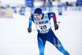 12.12.2020, Davos, Switzerland (SUI): Erwan Kaeser (SUI) - FIS world cup cross-country, individual sprint, Davos (SUI). www.nordicfocus.com. © Modica/NordicFocus. Every downloaded picture is fee-liable.