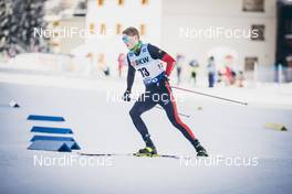 12.12.2020, Davos, Switzerland (SUI): Tautvydas Strolia (LTU) - FIS world cup cross-country, individual sprint, Davos (SUI). www.nordicfocus.com. © Modica/NordicFocus. Every downloaded picture is fee-liable.