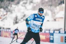 11.12.2020, Davos, Switzerland (SUI): Baptiste Gros (FRA) - FIS world cup cross-country, training, Davos (SUI). www.nordicfocus.com. © Modica/NordicFocus. Every downloaded picture is fee-liable.