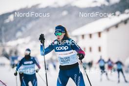 11.12.2020, Davos, Switzerland (SUI): Laurien Van Der Graaf (SUI) - FIS world cup cross-country, training, Davos (SUI). www.nordicfocus.com. © Modica/NordicFocus. Every downloaded picture is fee-liable.