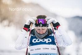 11.12.2020, Davos, Switzerland (SUI): Sophie Caldwell Hamilton (USA) - FIS world cup cross-country, training, Davos (SUI). www.nordicfocus.com. © Modica/NordicFocus. Every downloaded picture is fee-liable.