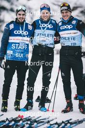 11.12.2020, Davos, Switzerland (SUI): Erwan Kaeser (SUI), (l-r)  - FIS world cup cross-country, training, Davos (SUI). www.nordicfocus.com. © Modica/NordicFocus. Every downloaded picture is fee-liable.