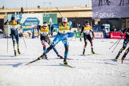 19.12.2020, Dresden, Germany (GER): Lucas Chanavat (FRA), Ondrej Cerny (CZE), (l-r)  - FIS world cup cross-country, individual sprint, Dresden (GER). www.nordicfocus.com. © Modica/NordicFocus. Every downloaded picture is fee-liable.