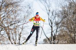 19.12.2020, Dresden, Germany (GER): Nadine Herrmann (GER) - FIS world cup cross-country, individual sprint, Dresden (GER). www.nordicfocus.com. © Modica/NordicFocus. Every downloaded picture is fee-liable.