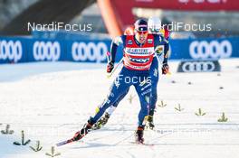 19.12.2020, Dresden, Germany (GER): Federico Pellegrino (ITA) - FIS world cup cross-country, individual sprint, Dresden (GER). www.nordicfocus.com. © Modica/NordicFocus. Every downloaded picture is fee-liable.