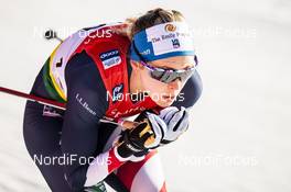 19.12.2020, Dresden, Germany (GER): Jessie Diggins (USA) - FIS world cup cross-country, individual sprint, Dresden (GER). www.nordicfocus.com. © Modica/NordicFocus. Every downloaded picture is fee-liable.