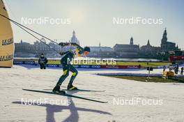 19.12.2020, Dresden, Germany (GER): Seve De Campo (AUS) - FIS world cup cross-country, individual sprint, Dresden (GER). www.nordicfocus.com. © Modica/NordicFocus. Every downloaded picture is fee-liable.