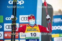 19.12.2020, Dresden, Germany (GER): Gleb Retivykh (RUS) - FIS world cup cross-country, individual sprint, Dresden (GER). www.nordicfocus.com. © Modica/NordicFocus. Every downloaded picture is fee-liable.
