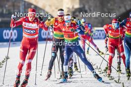 20.12.2020, Dresden, Germany (GER): James Clugnet (GBR), Thomas Bing (GER), (l-r)  - FIS world cup cross-country, team sprint, Dresden (GER). www.nordicfocus.com. © Modica/NordicFocus. Every downloaded picture is fee-liable.