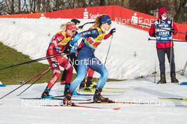 20.12.2020, Dresden, Germany (GER): Laurien Van Der Graaff (SUI) - FIS world cup cross-country, team sprint, Dresden (GER). www.nordicfocus.com. © Modica/NordicFocus. Every downloaded picture is fee-liable.