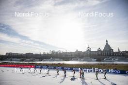 20.12.2020, Dresden, Germany (GER): Skiers  (l-r)  - FIS world cup cross-country, team sprint, Dresden (GER). www.nordicfocus.com. © Modica/NordicFocus. Every downloaded picture is fee-liable.
