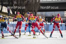 20.12.2020, Dresden, Germany (GER): Hristina Matsokina (RUS), Natalia Nepryaeva (RUS), (l-r)  - FIS world cup cross-country, team sprint, Dresden (GER). www.nordicfocus.com. © Modica/NordicFocus. Every downloaded picture is fee-liable.