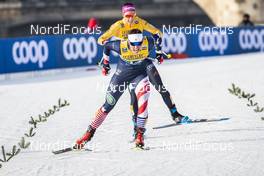 20.12.2020, Dresden, Germany (GER): Julia Kern (USA) - FIS world cup cross-country, team sprint, Dresden (GER). www.nordicfocus.com. © Modica/NordicFocus. Every downloaded picture is fee-liable.