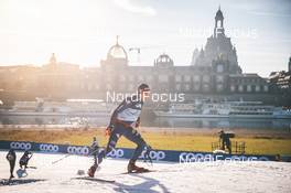 18.12.2020, Dresden, Germany (GER): Federico Pellegrino (ITA) - FIS world cup cross-country, training, Dresden (GER). www.nordicfocus.com. © Modica/NordicFocus. Every downloaded picture is fee-liable.