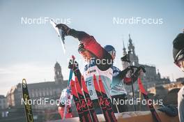 18.12.2020, Dresden, Germany (GER): Jovian Hediger (SUI) - FIS world cup cross-country, training, Dresden (GER). www.nordicfocus.com. © Modica/NordicFocus. Every downloaded picture is fee-liable.