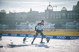 18.12.2020, Dresden, Germany (GER): Francesco De Fabiani (ITA) - FIS world cup cross-country, training, Dresden (GER). www.nordicfocus.com. © Modica/NordicFocus. Every downloaded picture is fee-liable.