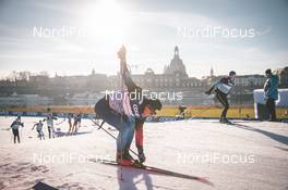 18.12.2020, Dresden, Germany (GER): Jovian Hediger (SUI) - FIS world cup cross-country, training, Dresden (GER). www.nordicfocus.com. © Modica/NordicFocus. Every downloaded picture is fee-liable.