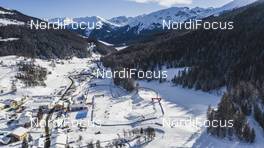 31.12.2020 Val Mustair, Switzerland (SUI): View of the stadium   - FIS world cup cross-country, tour de ski, training, Val Mustair (SUI). www.nordicfocus.com. © Modica/NordicFocus. Every downloaded picture is fee-liable.