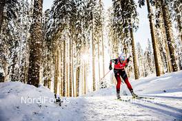 13.02.2021, Pokljuka, Slovenia (SLO): Tiril Eckhoff (NOR) - IBU World Championships Biathlon, sprint women, Pokljuka (SLO). www.nordicfocus.com. © Manzoni/NordicFocus. Every downloaded picture is fee-liable.