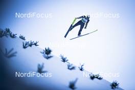10.01.2020, Val di Fiemme, Italy (ITA): Laurent Muhlethaler (FRA) - FIS world cup nordic combined, individual gundersen HS104/10km, Val di Fiemme (ITA). www.nordicfocus.com. © Modica/NordicFocus. Every downloaded picture is fee-liable.