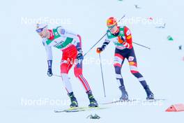 10.01.2020, Val di Fiemme, Italy (ITA): Espen Bjoernstad (NOR) - FIS world cup nordic combined, individual gundersen HS104/10km, Val di Fiemme (ITA). www.nordicfocus.com. © Volk/NordicFocus. Every downloaded picture is fee-liable.